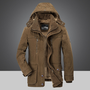 Men's Casual Warm And Thickened Padded Jacket