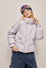 New Style Women's Removable Sleeve Windproof Warm Down Jacket