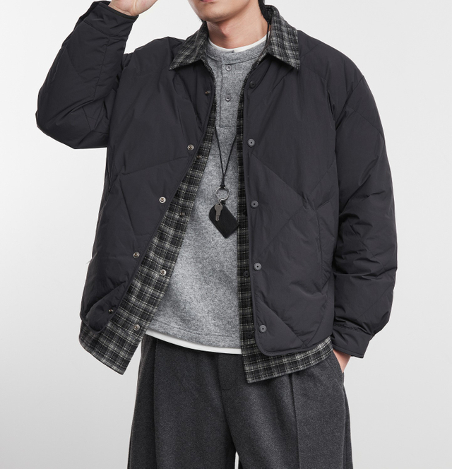 Men's Short Winter Down Jacket