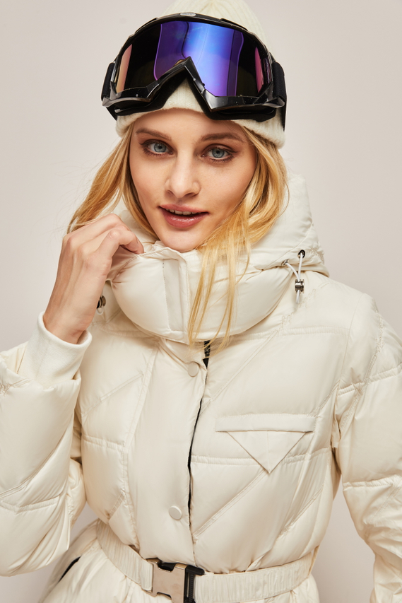 New Women's Loose Casual Stand Collar Down Jacket