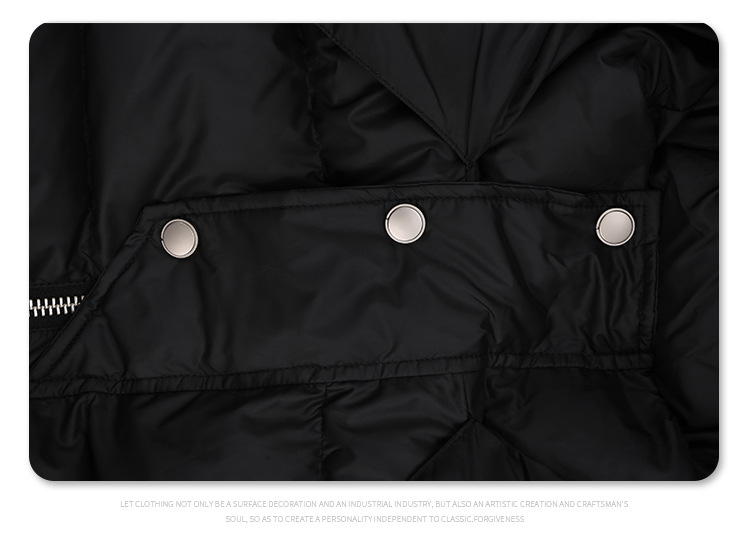 Men's puffer jacket Men's down jacket YKK zipper 