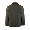 Barbour-style color-blocked waxed jacket