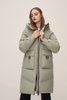 Green Long And Thick Fashionable Down Jacket 