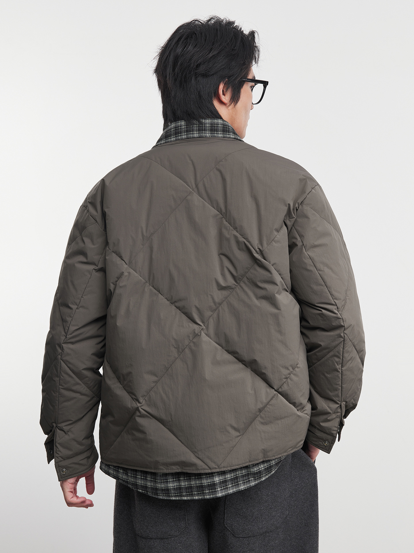 Men's Short Winter Down Jacket