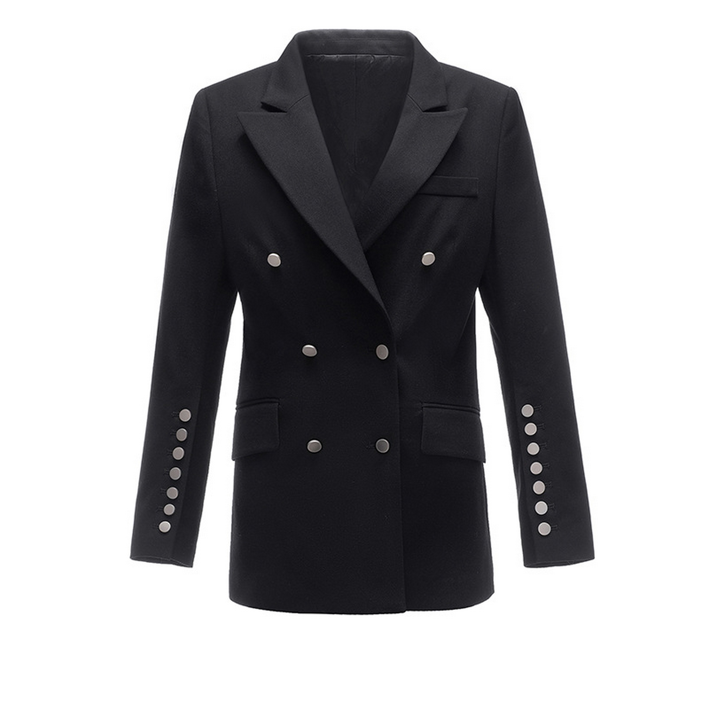 Double Breasted Blazer Suit Coat