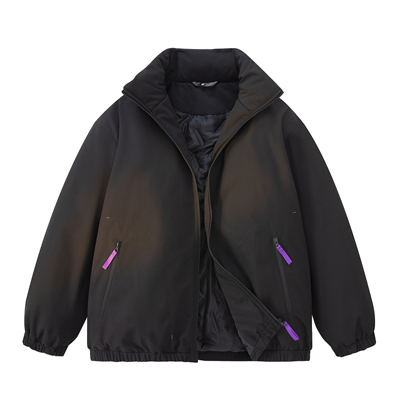 Men's Short Double-layer Down Jacket