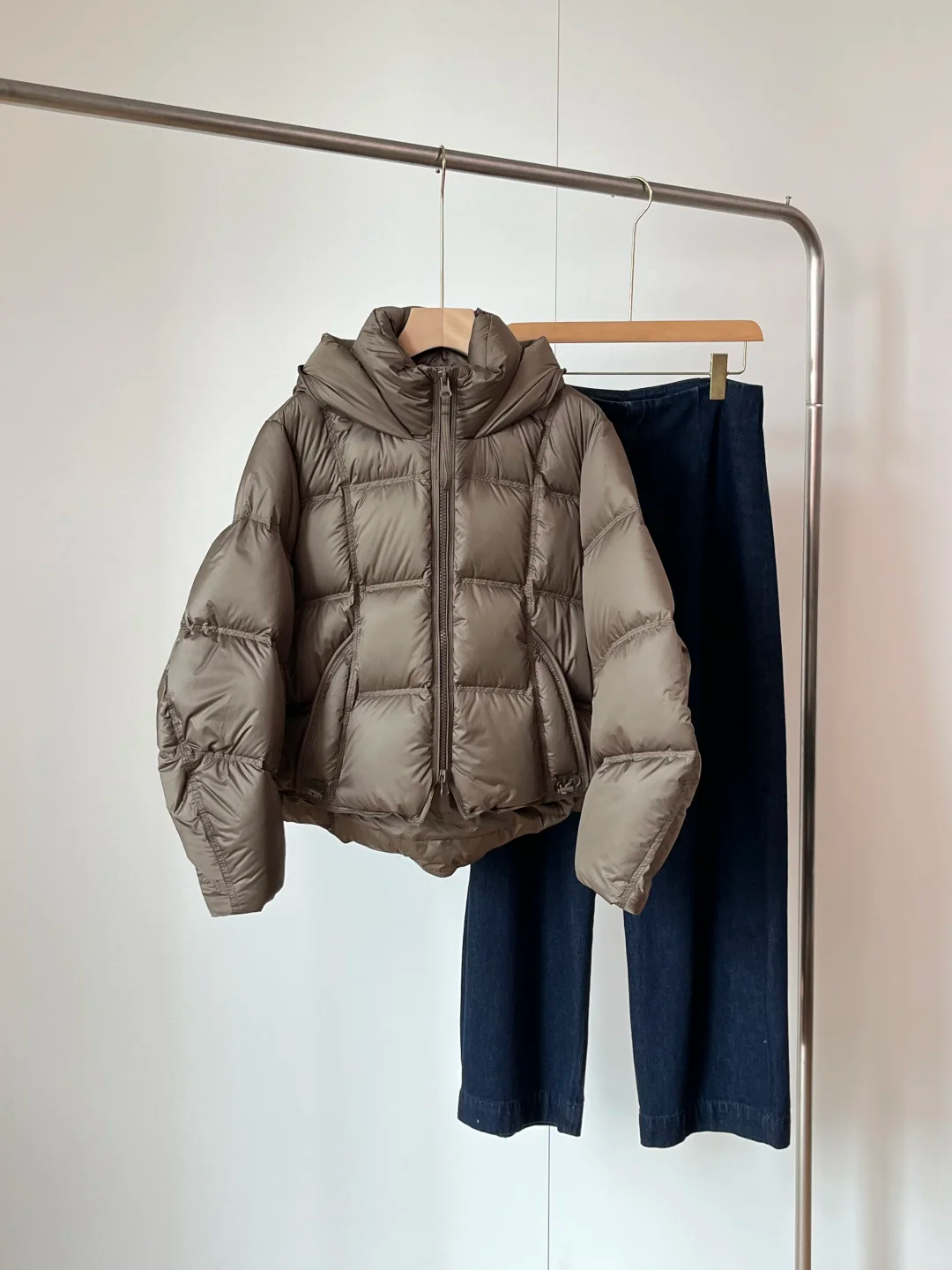 New fashion puff down jacket -Lady's jacket