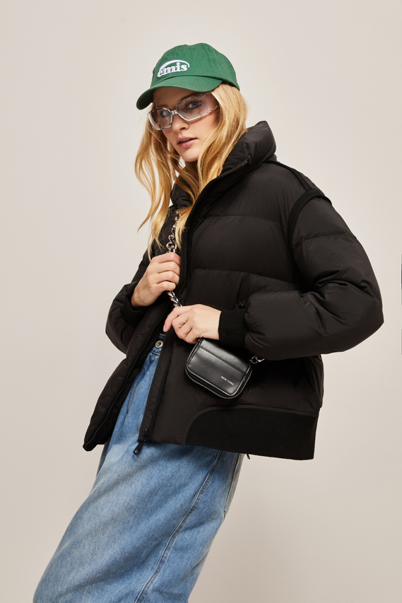 New Thickened Waistband Women's Down Jacket White