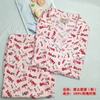 Rose fabric with print for sleep wear 