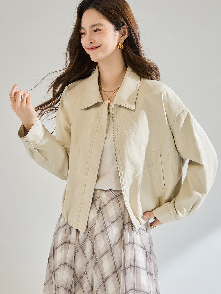 Lady's PU Leather Jacket