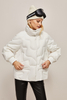 New Fashion Standing Collar Loose Warm Down Jacket