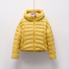 New fashion contrast color puff down jacket -YKK zipper/ Rib collar
