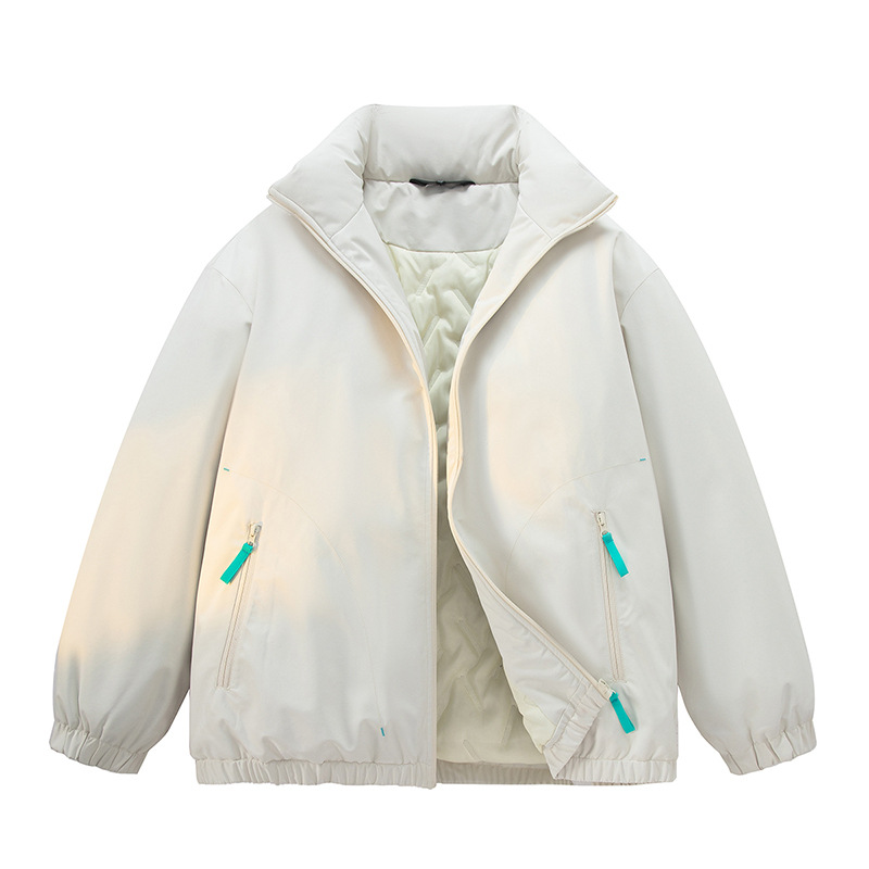 Men's Short Double-layer Down Jacket