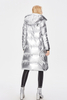 New style silver long thickened down jacket in winter