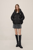 Cold Resistant And Loose Fitting Fashionable Hooded Short Down Jacket