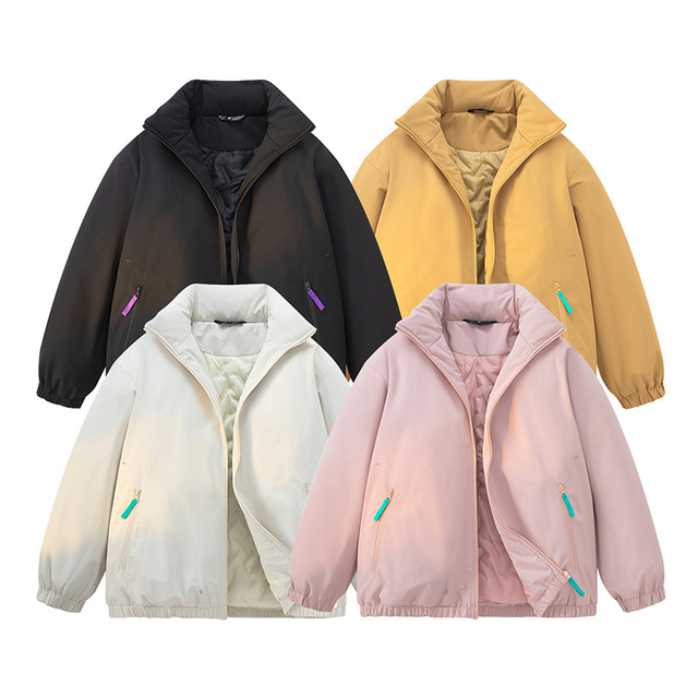 Men's Short Double-layer Down Jacket