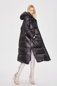 Casual Thickened White Duck Down Long Down Jacket