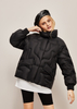 New Fashion Standing Collar Loose Warm Down Jacket