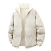 Short-sleeved Double-sided Hoodless Down Jacket