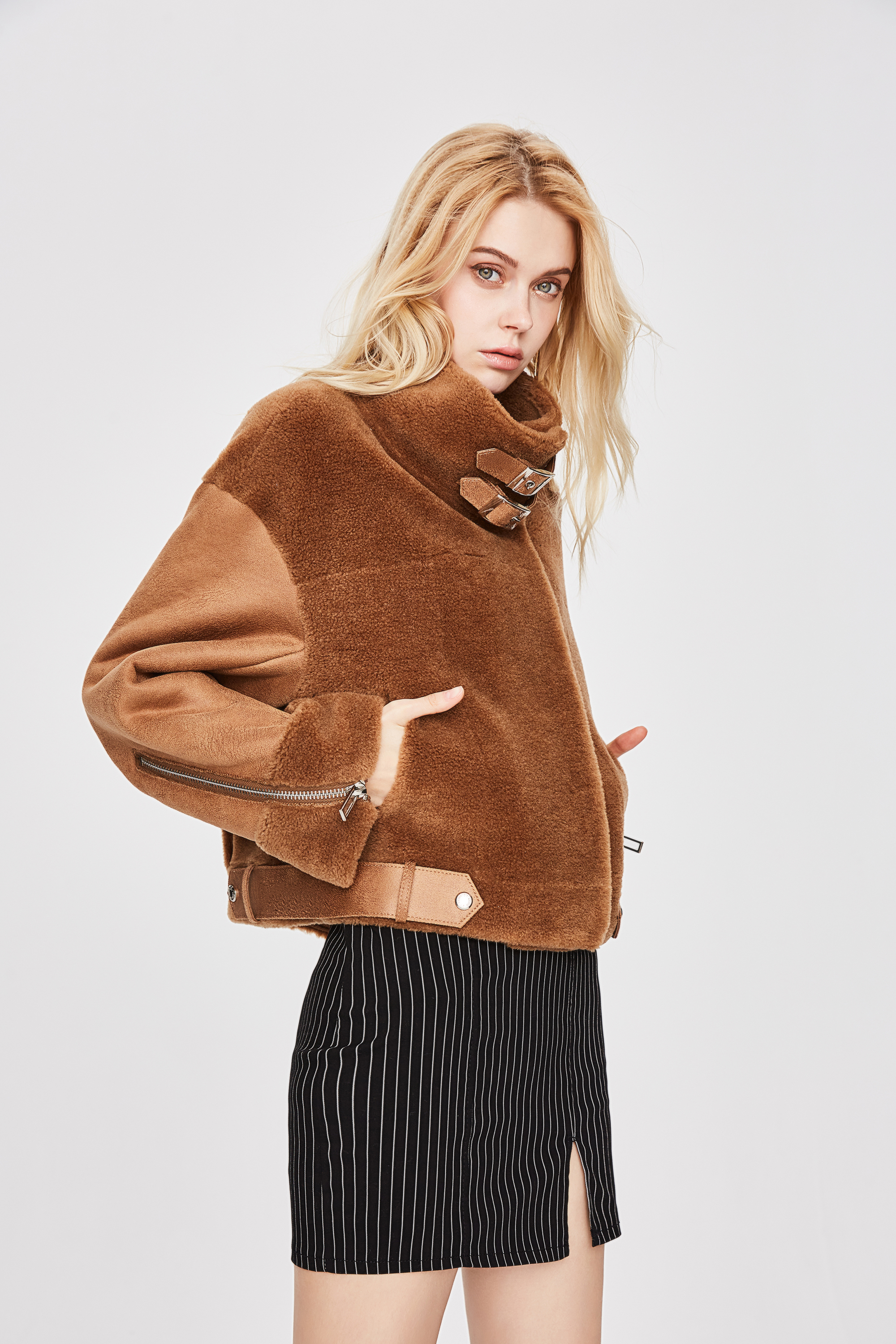 New Style Winter Thickening Zipper Women's Jacket