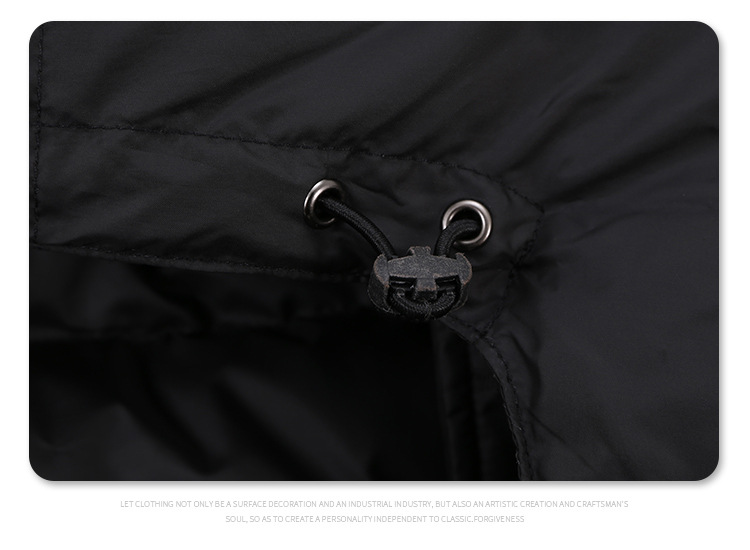 Men's puffer jacket Men's down jacket YKK zipper 
