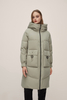 Green Long And Thick Fashionable Down Jacket 