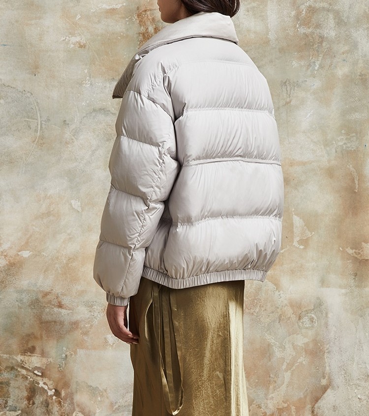 Short-sleeved Warm And Fashionable Cotton Down Jackets 