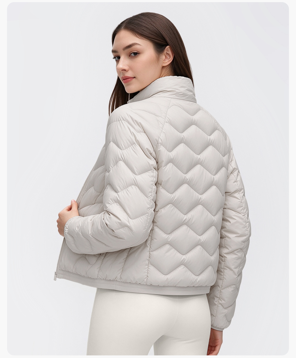 New fashion puff down jacket -Lady's jacket